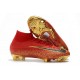 Nike Mercurial Superfly VI 360 Elite FG Chaussure Foot Pas Cher - Rouge Noir Or