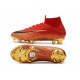 Nike Mercurial Superfly VI 360 Elite FG Chaussure Foot Pas Cher - Rouge Noir Or