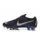 Chaussures de Foot Nike Mercurial Vapor 12 Elite FG Noir Blanc