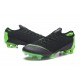 Crampons De Football Nike Mercurial Vapor XII Elite FG Vert Noir