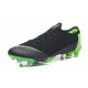 Crampons De Football Nike Mercurial Vapor XII Elite FG Vert Noir