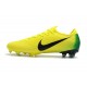 Crampons De Football Nike Mercurial Vapor XII Elite FG Jaune Volt Noir