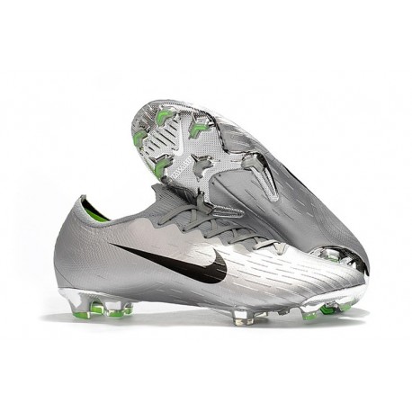 Crampons De Football Nike Mercurial Vapor XII Elite FG Noir Argent