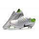 Crampons De Football Nike Mercurial Vapor XII Elite FG Noir Argent