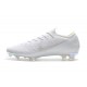 2018 Crampons De Football Nike Mercurial Vapor XII Elite FG Blanc