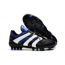 Chaussures de Football pour Hommes - Adidas Predator Accelerator Electricity FG Noir Blanc Bleu